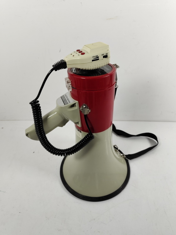 altavoz megafono funciona plastico 22.5x38x22.5 1u